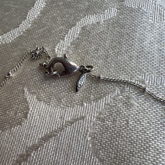 Avon Orange Crystal Drop Necklace 16”. - Picture 5 of 6